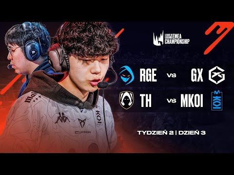 🔴LEC SPRING SPLIT W2D3🔴Komentarz: Nervarien & LeoFromKorea🔴