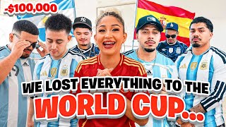 WE LOST EVERYTHING TO THE WORLD CUP… *EMOTIONAL*