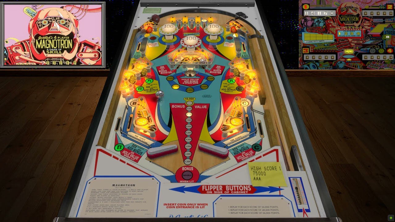 Magnotron (Teisen Mod) Pinball VPX