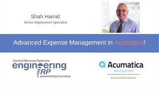 Advanced Expense Management in Acumatica 2021R1 Release #Acumatica #cloudERP
