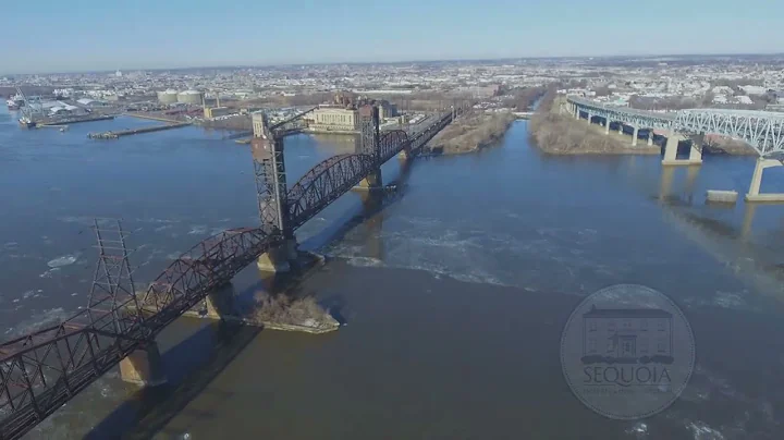 The Delair Memorial Railroad Bridge, Pennsauken To...