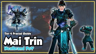 Gw2 Fractals Of The Mists - T4 Mai Trin Guide & Live Playthrough Healbrand Pov