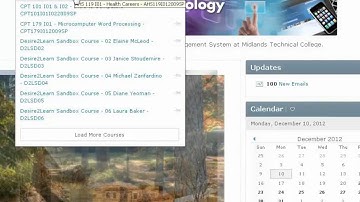 D2L v10.1 Accessing Your Courses Demo