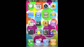 How to make iPhone screen Negative видео iOS 8.1.3 Black and White