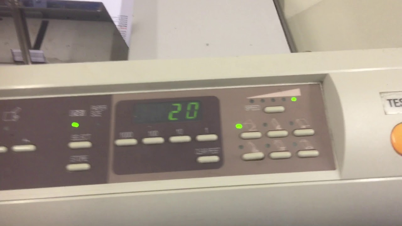 Superfax PF220 Folding Machine - YouTube