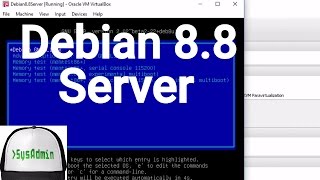 Debian GNU/Linux 8.8 Server Installation (No GUI) + Guest Additions on Oracle VirtualBox [2017]