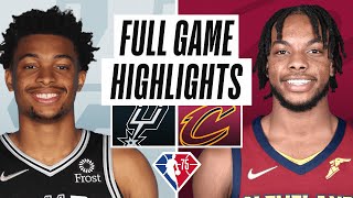 SPURS at CAVALIERS | FULL GAME HIGHLIGHTS | February 8, 2022