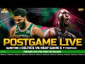 Live celtics vs heat game 5 postgame show  garden report
