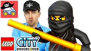 🚓  Lego City Undercover прохождение #11 ПОГОНЯ за Ниндзя. Игра Лего Сити полиция Жестянка