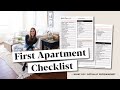 FIRST APARTMENT CHECKLIST UPDATE | what first apartment essentials I still recommend 1 year later...