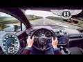 Bentley Bentayga W12 Acceleration POV Autobahn 290 km/h Drive by AutoTopNL