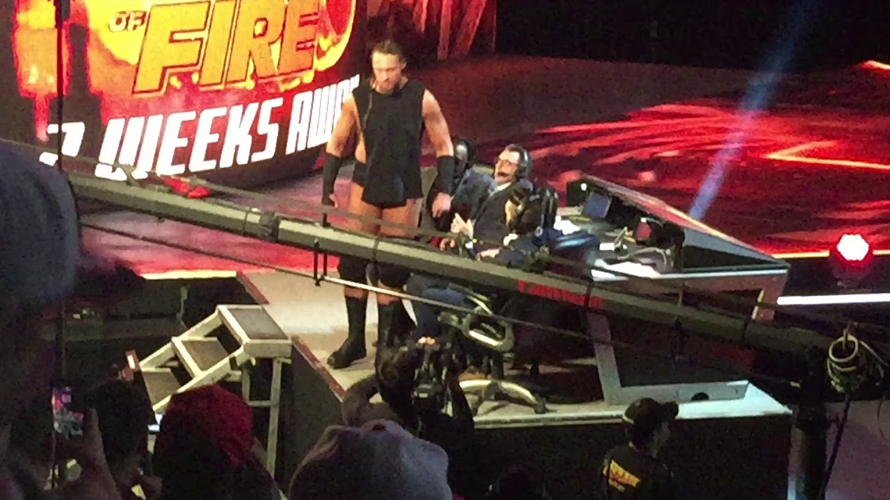 Big Cass THREATENS Cory Graves at WWE RAW from LA