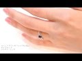 コーンフラワーサファイア0.63ct ダイヤモンド プラチナ リング Sapphire