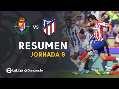 Resumen de Real Valladolid vs Atlético de Madrid (0-0)