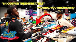 $25,000 CASH OUT AT SNEAKERCON DENVER: CASHING OUT TABLES! *Jordan 4, POWERPUFF SB DUNKS*