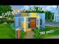 Sims ASMR | Building and decorating a tiny house (with CC!) 🏡 Close up whispering