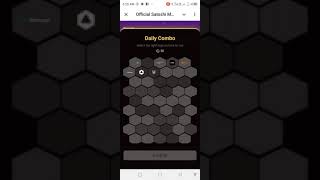 Official Satoshi Miner Daily Combo Combo Of The Day