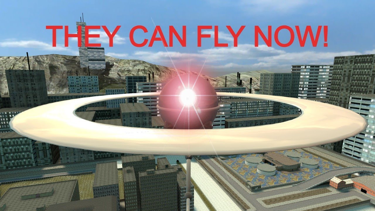 New Tripod 1906! | [DrGBase] War Of The Worlds 1906 Flying Machine ...