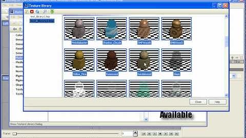 Using Textures Library in Bishop3D
