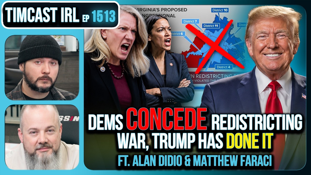 Democrats CONCEDE Redistricting War, Trump Has DONE IT | Timcast IRL