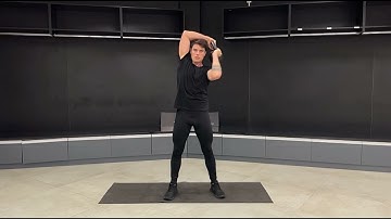 Kettlebell rotação de ombros