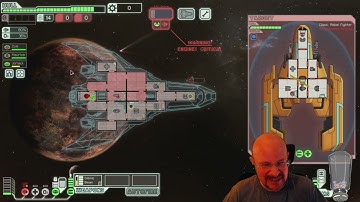 FTL Hard mode, NO pause, Random Ship Streaks! Stealth B, 2nd run