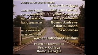 Perfect Harmony Australian VHS Closing (Disney) 1991