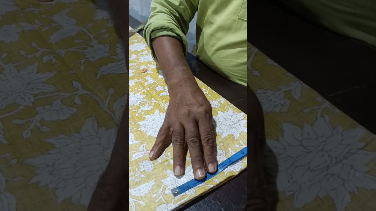 Dress kurti maping and cutting 