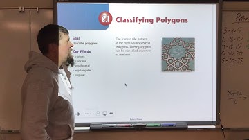 8-1 Classifying Polygons
