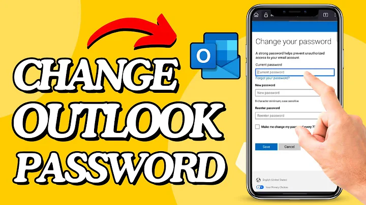 How Can I Change My Outlook Password  (Step By Step Tutorial)