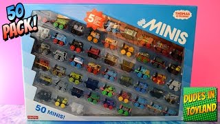 Thomas & Friends MINIS 50 pack train toys 托马斯和他的朋友们 exclusive Warriors trains Thomas & Percy
Thomas MINIS 50 pack exclusive to WalMart, which includes brand new Warriors Thomas, Percy, James, Millie, and Diesel train toys for kids.
SUBSCRIBE to Dudes in Toyland for more of our toy videos for children! https://www.youtube.com/subscription_center?add_user=dudesintoyland
Thomas & Friends toys playlist: https://www.youtube.com/watch?v=Q-3fEpCiU9E&list=PLAtr2RKfwUk-P9GzcIF56iZ3xlcKpy1b2
Thomas and Friends blind bags: https://www.youtube.com/watch?v=nnJOoyOMhjc&list=PLAtr2RKfwUk9NQ9FDakUuNU26rO8H7PCW
Toys trains for children playlist: https://www.youtube.com/watch?v=RNyfvO7XXeM&list=PLAtr2RKfwUk9XbDZOKbSStR0H5WRQi-lN Thomas & Friends MINIS 50 pack train toys 托马斯和他的朋友们 exclusive Warriors trains Thomas & Percy