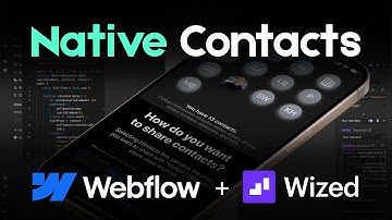 How to Read Native Contacts in Wized + Webflow Using Despia | Contact Access Tutorial