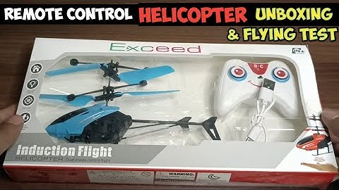 Exceed Helicopter Unboxing & Flying Test | Remote Control Helicopter Unboxing And Flying Test