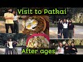An impromptu visit to Patkai with friends after ages | Eating at our fave place in com line.