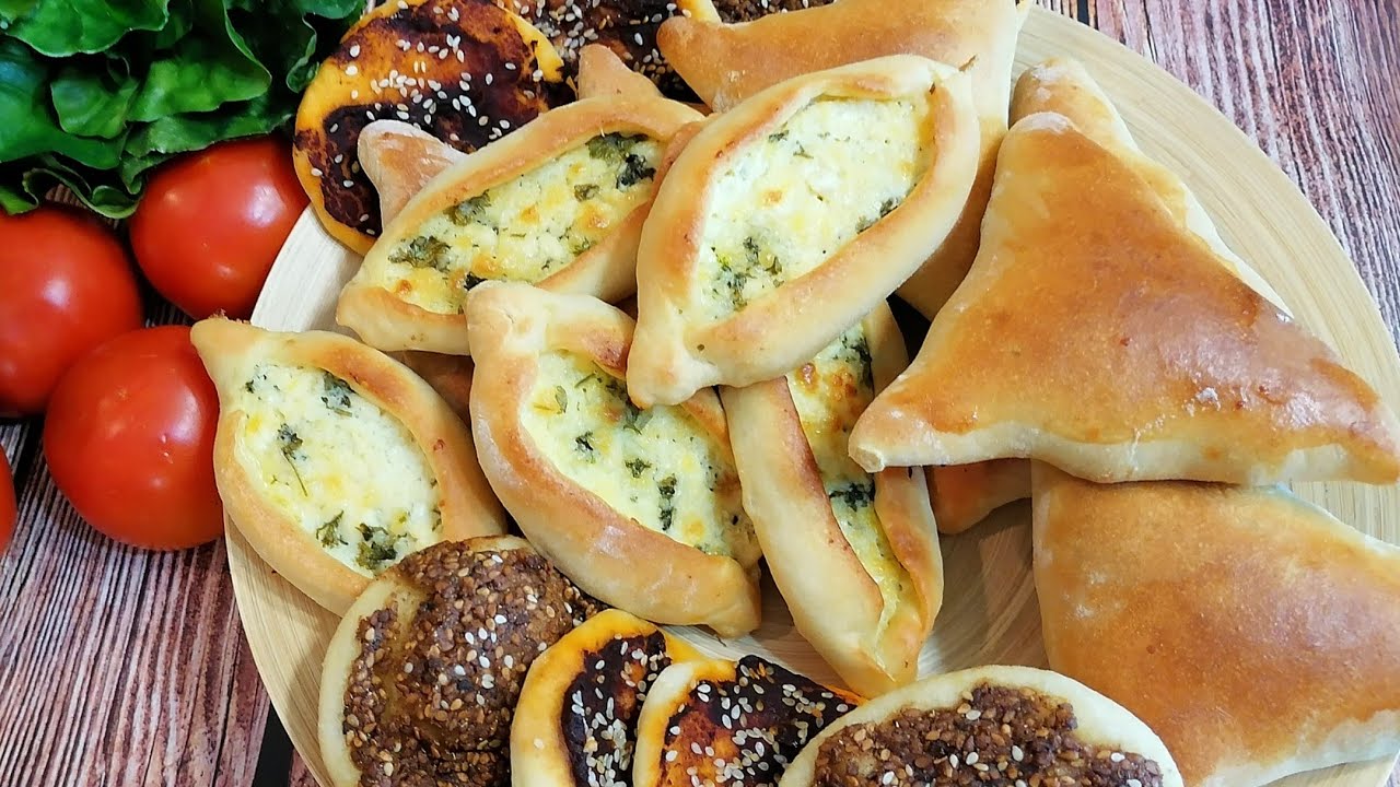 فطاير بحشوات متنوعة سريعة و طرية محبي المعجنات هالوصفة إلكن #فطاير #معجنات