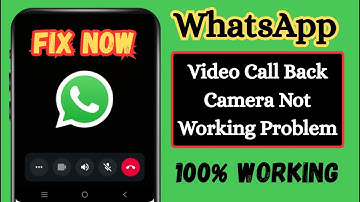 Fix WhatsApp Back Camera Not Working on Video Call (2025) | Back Camera Not Working on WhatsApp