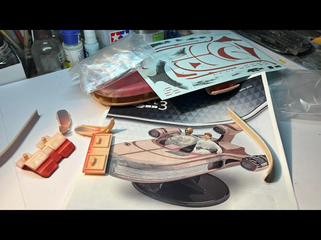 1日目】STAR WARS X-34 LANDSPEEDER 1/14scale - YouTube