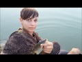 صيد الاسماك بالسنارة في نهر الفرات 2