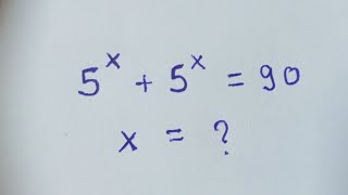 Harvard University Maths Exponential Problem || Find value of x #maths #exponents