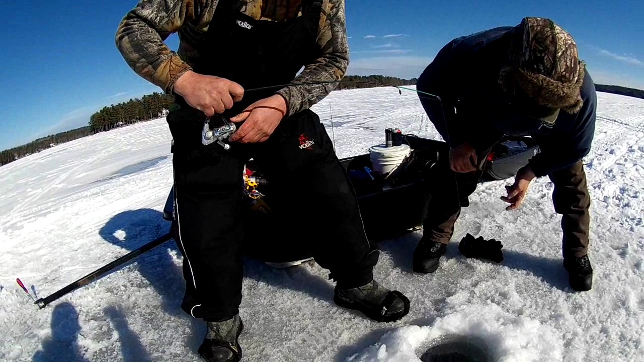 Late Season NH Lake Trout with BONUS TIP on Ice Fishing Etiquette YouTube