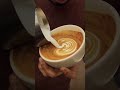 Heart ❤️ art #viral #latteart #coffeelatteart #cappuccino #coffee #love 🫶☕️