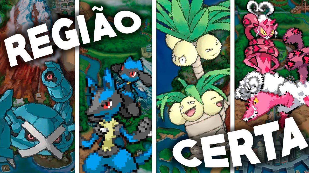 A VERDADEIRA Região desses Pokémon!