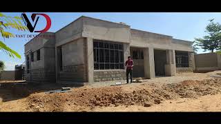 4 BedRoom Flat Roof  Bungalow. Hidden Roof