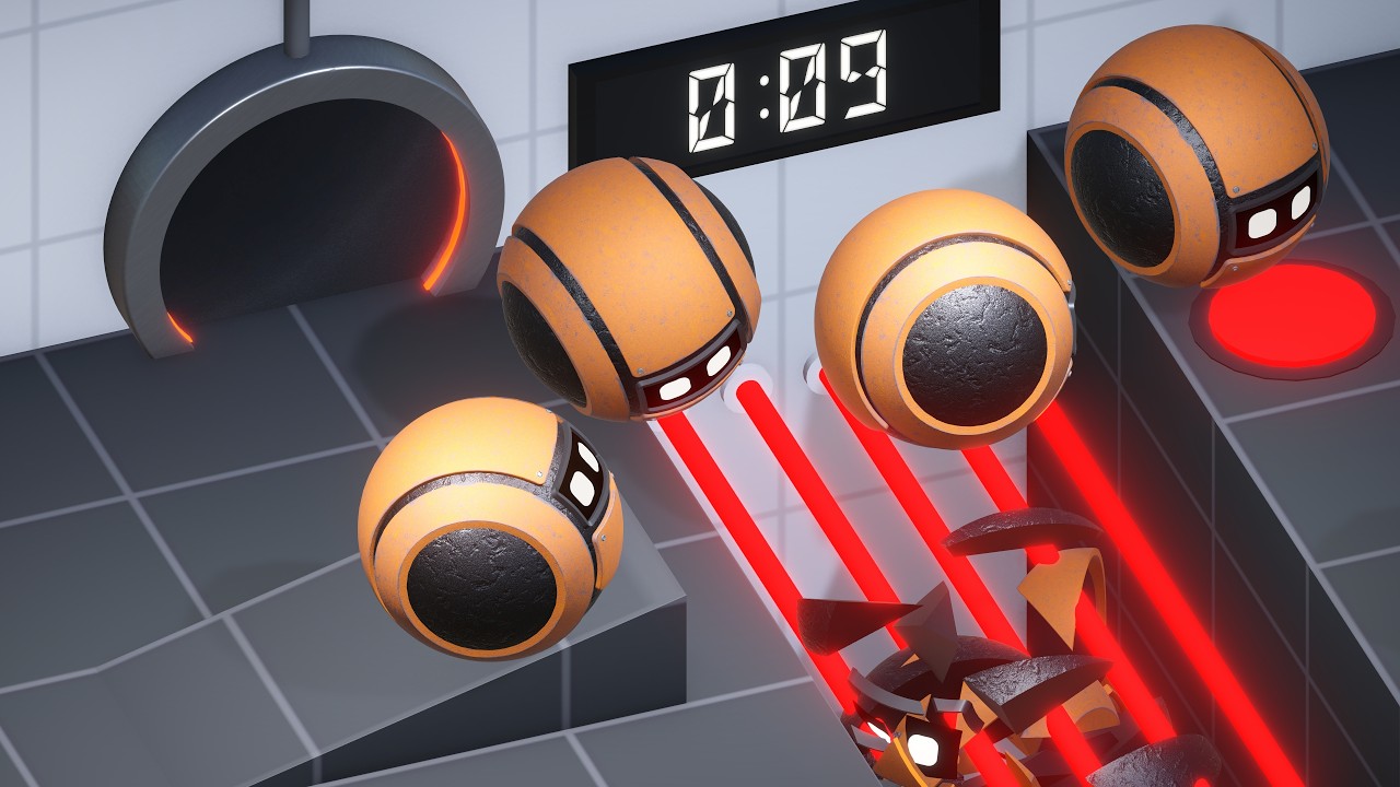 AI Learns to Escape the Lab (Inspired by AI Warehouse)