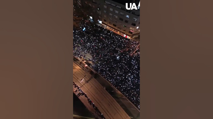 Mass Rally Against the Government Policy in Serbia 🇷🇸