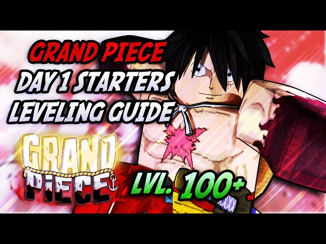 [Grand Piece Online] Beginners Guide from level 1-105.. everything
