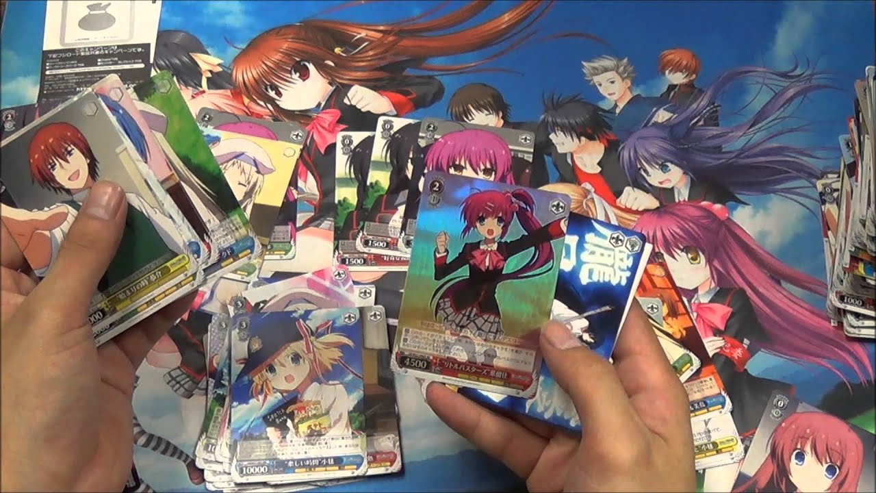 Weiss Schwarz 「 Little Busters! Anime 」 Box Opening YouTube