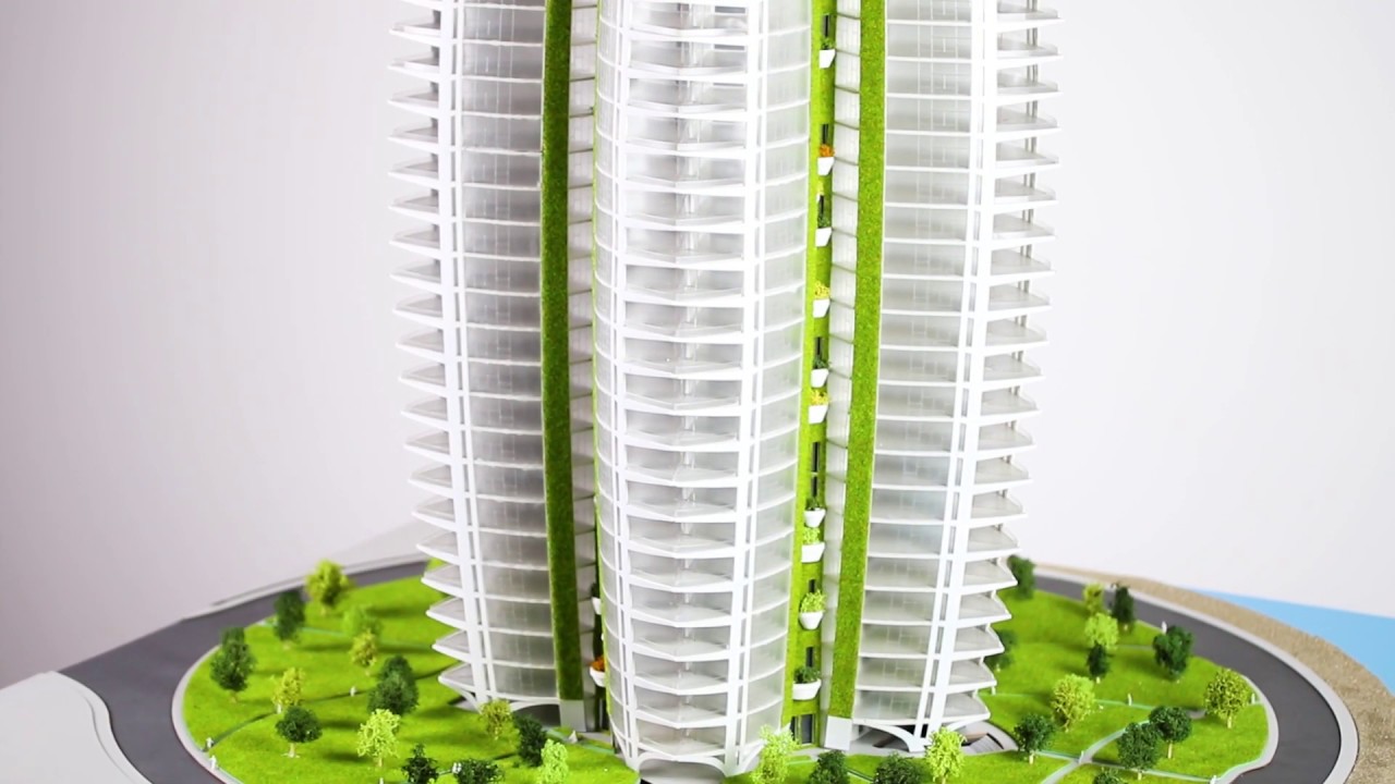 Maqueta de Rascacielos