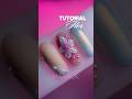 Forma fácil de cómo realizar una hermosa flor 🌸 #pasoapasouñas #nails #tutorialuñas #nailart