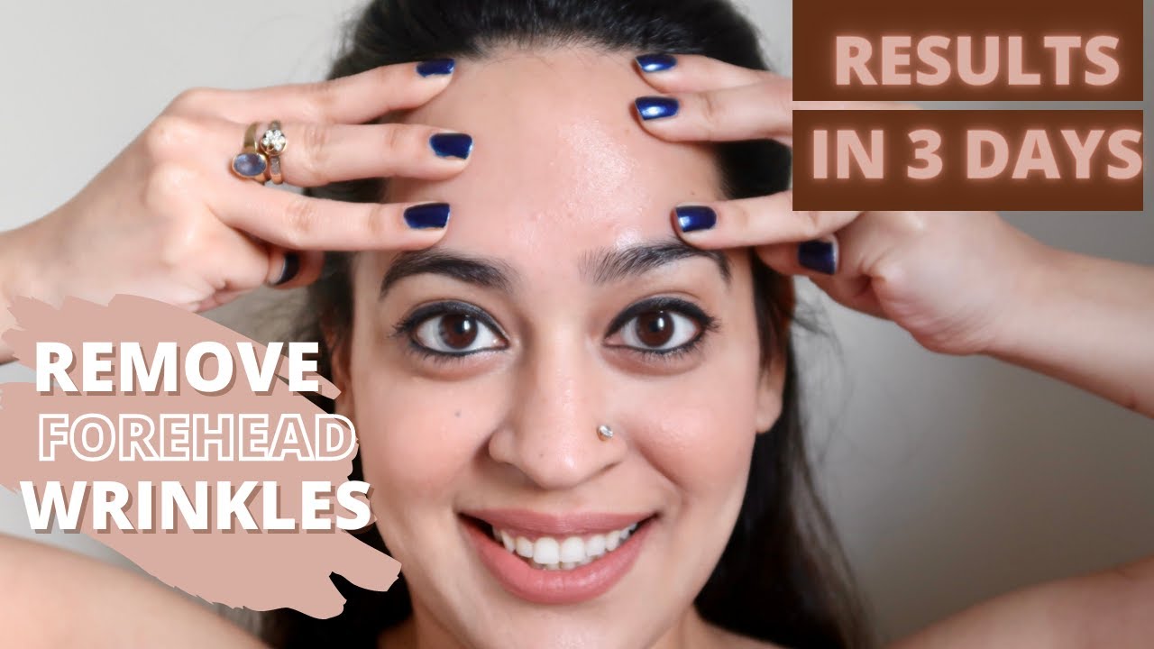 Forehead Massage To Reduce Wrinkles Facial Yoga Fast Results Sonali Beauty Youtube